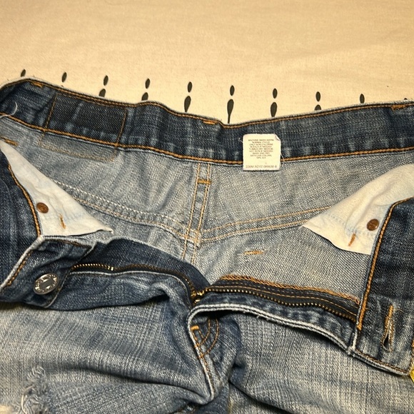 Vintage Levi 515’s Cut off denim Jean Short. Size 10 - Picture 9 of 10